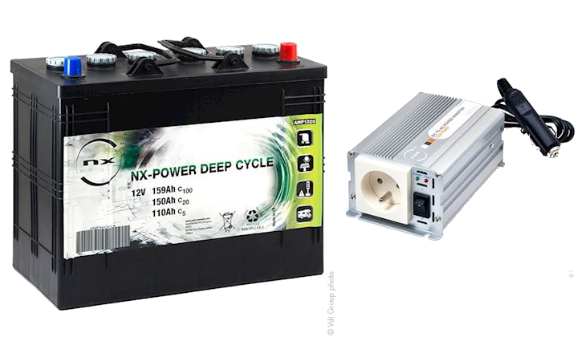 Detecvel Tertrais Systemes De Securite Agricole Ille Et Vilaine Kit Batterie 12V 230 AH Detecvel Tertrais Systemes De Securite Agricole Ille Et Vilaine Kit Batterie 12V 230 AH
