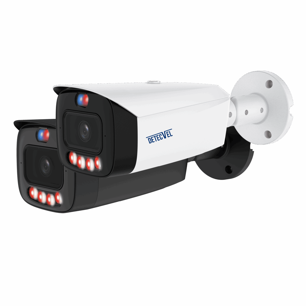 Detecvel Tertrais Systemes De Securite Agricole Ille Et Vilaine Camera Serie 3 Bullet TIOC PRO Modele Noir Blanc Image Allegee 2560x2560 Avec Logo Detecvel